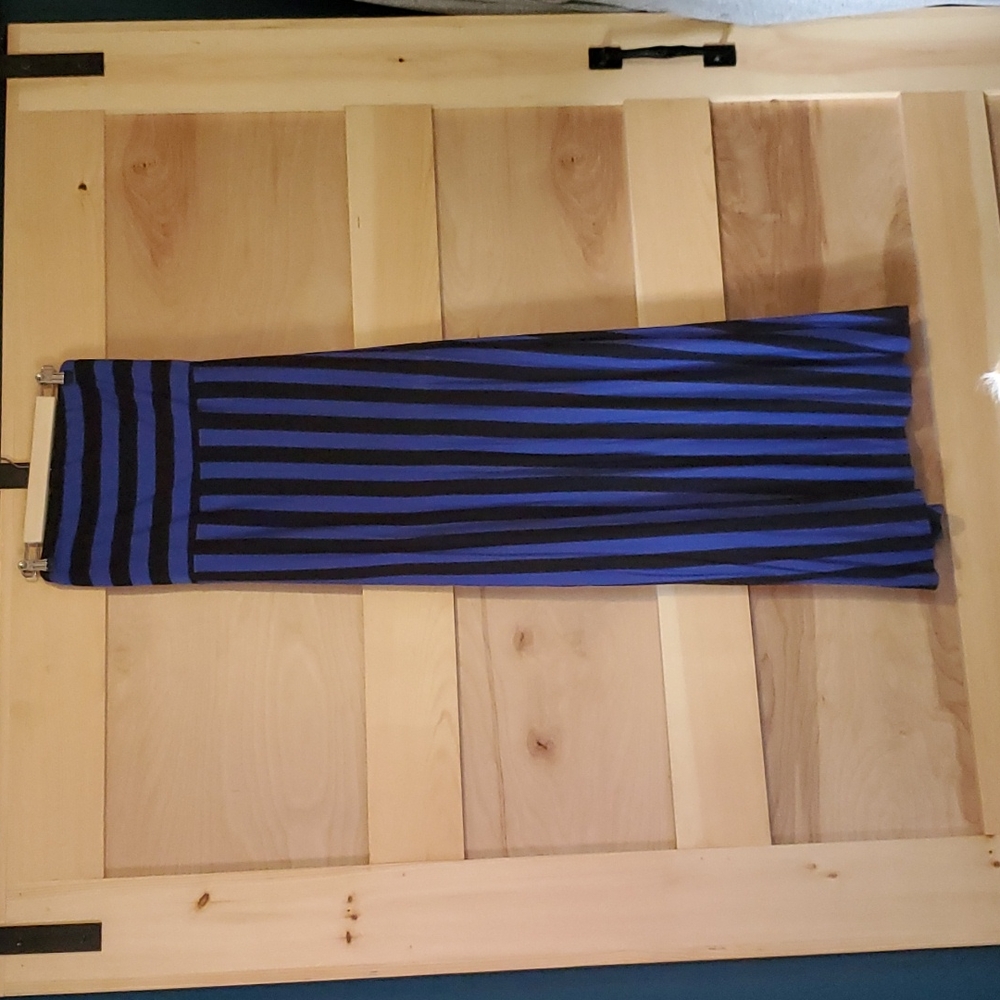 Striped maxi dress